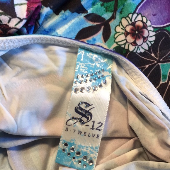 NWOT, S-Twelve, Maxie Hawaii Halter Dress, Size S - Picture 7 of 7